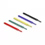 Klettkabelbinder DeLOCK 19076 150x12mm Sortierte Farben 10er-Set