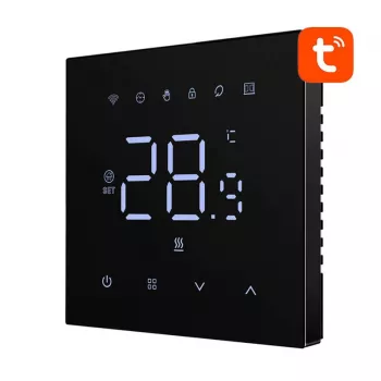 Smart-Thermostat Avatto WT410-16A-B WLAN 3A, WLAN-Steuerung, 3 A max. Strom