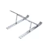 Laptopständer UNITEK OT155SL Silber Aluminium 13-41° neigbar