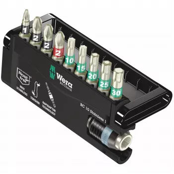 Schraubendreher-Bitsatz Wera 05071110001 9 Stück