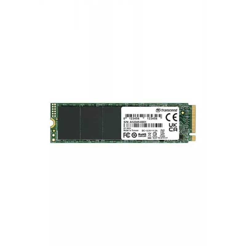 SSD-Laufwerk Transcend 500 GB M.2 PCI Express 3.0 NVMe QLC 3D-NAND Modell 110Q