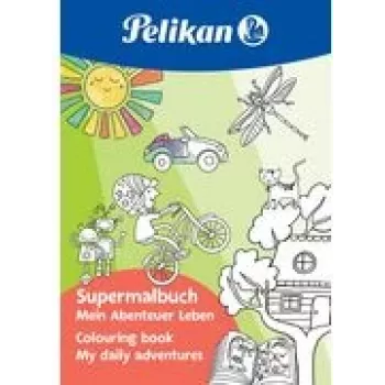 Pelikan 101523 Malvorlage &- buch Malbuch/Album (101523)