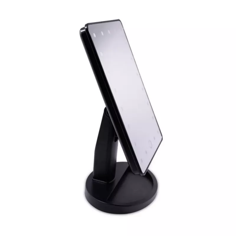 Extralink Makeup Mirror, Schwarz Lighted with Stand