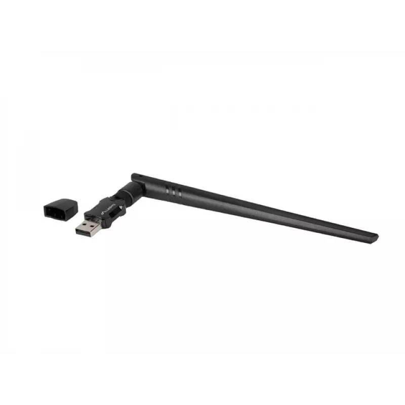 Lanberg USB-Adapter WLAN-Netzwerkkarte NC-0900-WIE USB 2.0 Dualband AX900 1X externe Antenne