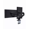 Monitor-Halterung GEMBIRD MA-DA2-03 für Bildschirme bis 35 Zoll, Tischklemme, VESA 75x75–100x100, 20 kg, schwarz, Dual-Display