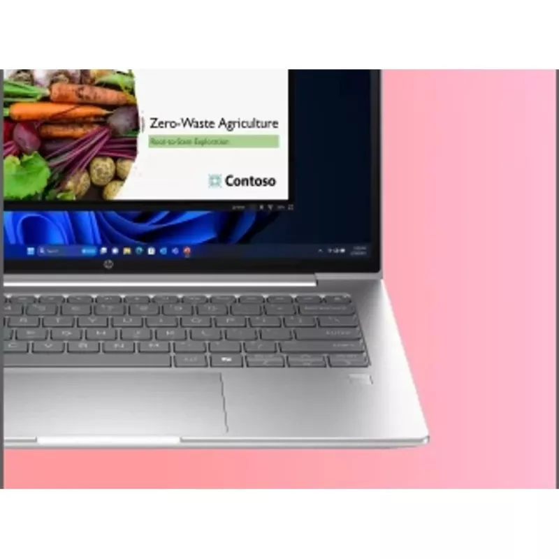 HP ProBook 4 G1i Notebook AI - 177-Grad-Scharnierdesign - Intel Core Ultra 7 255U / 2 GHz - Win 11 Pro - Intel Graphics - 32 GB RAM - 1 TB SSD NVMe - 35,6 cm (14 Zoll)