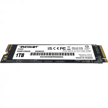 SSD-Laufwerk Patriot P320 1 TB M.2 2280 PCIe 3.0 x4 NVMe