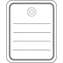 Warenanhänger HERMA 6820 40x50 mm mit Öse 1000 Stück