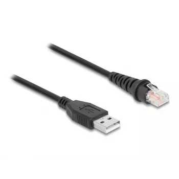 DeLOCK RJ50 auf USB 2.0 Typ-A Barcode-Scanner-Kabel 2 m
