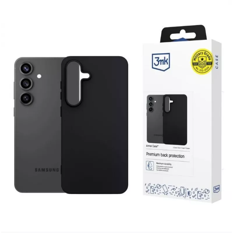 Schutzhülle 3MK für Samsung Galaxy S25 FE – mattes Finish, schlankes Profil
