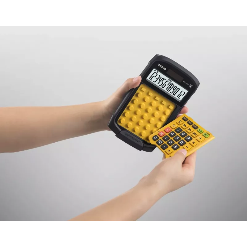 CASIO CALCULATOR OFFICE WATERPROOF WM-320MT-S, 12-stellige Anzeige. Abnehmbare Tastatur, 108,5 x 168,5, Wasser- und Schmutzbeständigkeitsgrad: IP54