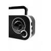 Tragbares Radio Camry CR 1140b — AM/MF, Grau, Netz- oder Batteriebetrieb, kompakt 280×65×113 mm