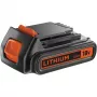 Batterie Schwarz & Decker BL1518-XJ — 18V Li-Ion 1,5Ah, rot, 1 Stück