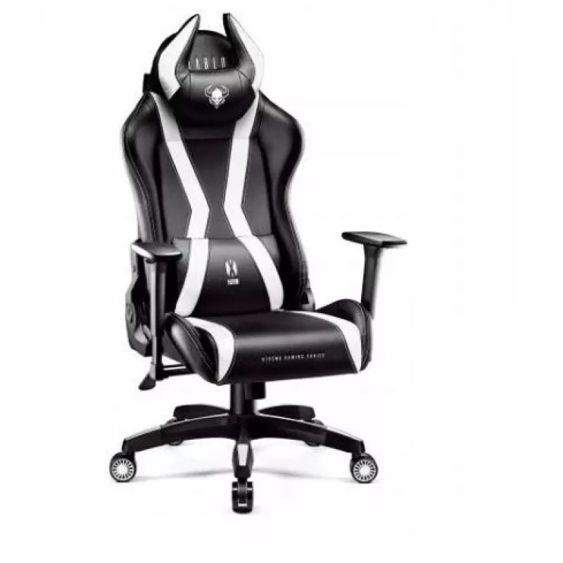Diablo X-HORN 2.0. Normaler Gaming-Stuhl schwarz-weiß
