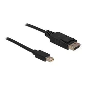 Kabel Mini DP/DP 1.2 DeLOCK 82438 2 m Schwarz