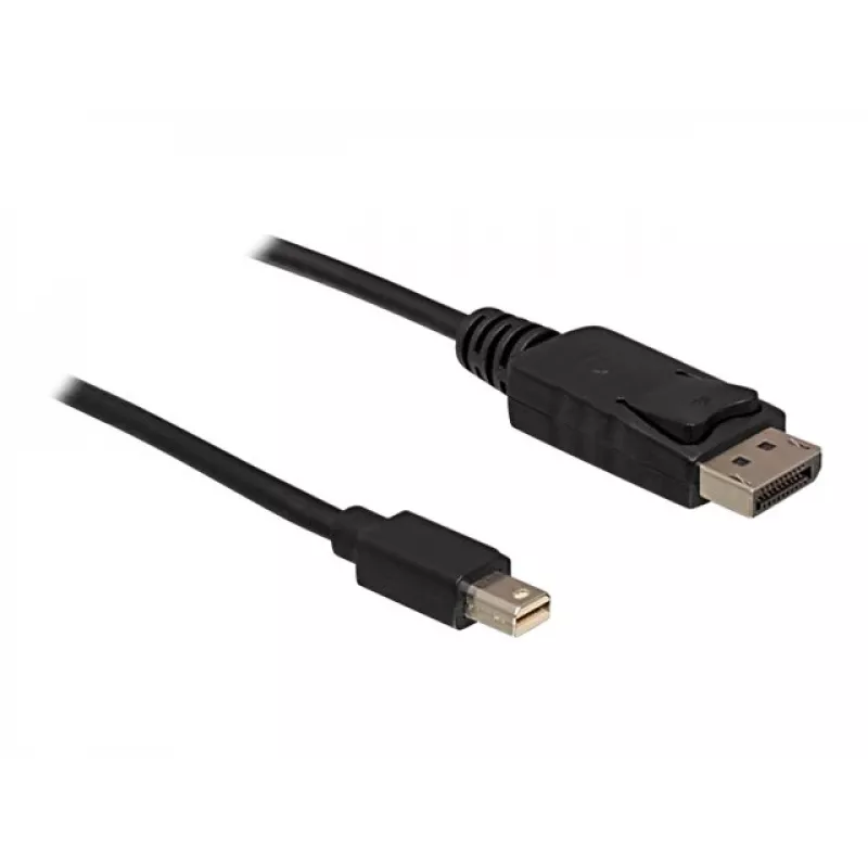 Kabel Mini DP/DP 1.2 DeLOCK 82438 2 m Schwarz