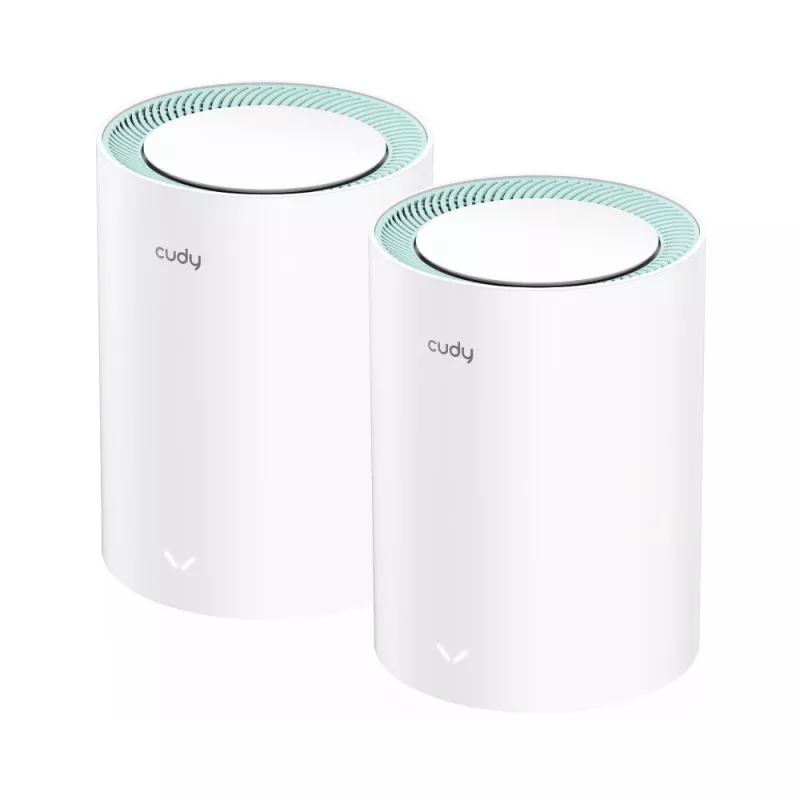 Cudy M1300 3er-Pack Mesh-WLAN-System Dualband (2,4 GHz / 5 GHz) Wi-Fi 5 (802.11ac) Weiß 1 Intern