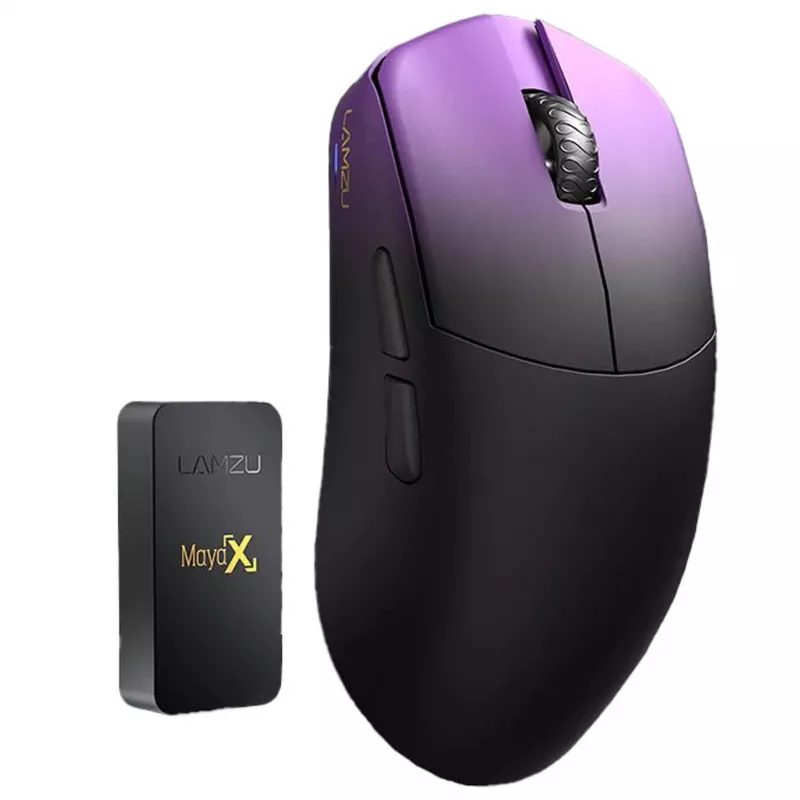Lamzu Maya X Gaming-Maus – Purple Shadow