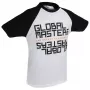 Global Masters T-Shirt GM Text - Weiß (XL)