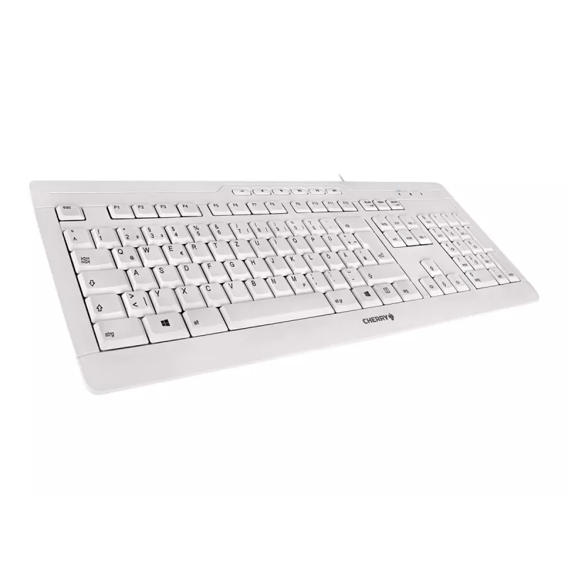 CHERRY STREAM 3.0 Tastatur Office USB Swiss Grey