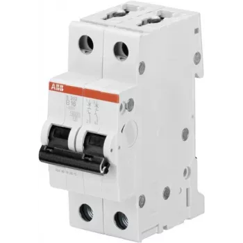 ABB STOTZ-KONTAKT ABB S202-B6 Leitungsschutzschalter Miniatur-Leitungsschutzschalter B-Typ 2 2 Module (2CDS252001R0065)