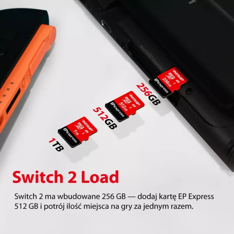 Flash-Speicher Patriot 256 GB UHS-I U3 Class 10 PEF256GEPEXMCX