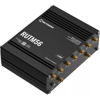 Router TELTONIKA RUTM56 dual modem, 802.11ac Wi‑Fi, Gigabit LAN x4, Mesh-Unterstützung, MU‑MIMO (kein mobiles Breitband)
