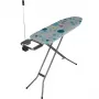 Bügelbrett in voller Größe Vileda 163316 — 1200x380 mm Brett, höhenverstellbar 75–96 cm, Edelstahlbeine, Bügeleisenablage