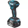Schlagschrauber Makita DTD173RTJ 18V kabellos, 1/4 Zoll Aufnahme, 3600 U/min, Pistolengriff, Li-Ion