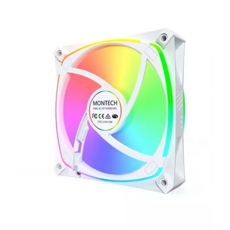 MONTECH AX120 PRO Weiß 120mm ARGB Case Fan