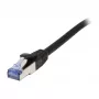 Kabel Patch-RJ45 S-STP(S/FTP) 500MHz 15,0m CAT6A schwarz Synergy21, komponentengetestet, AWG26