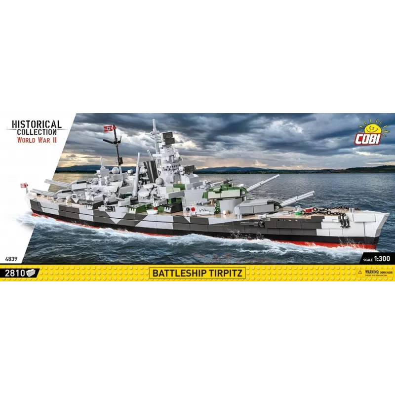 Marineschiffmodell COBI COBI-4839 Bausatz 1:300 Länge 870 mm Höhe 215 mm