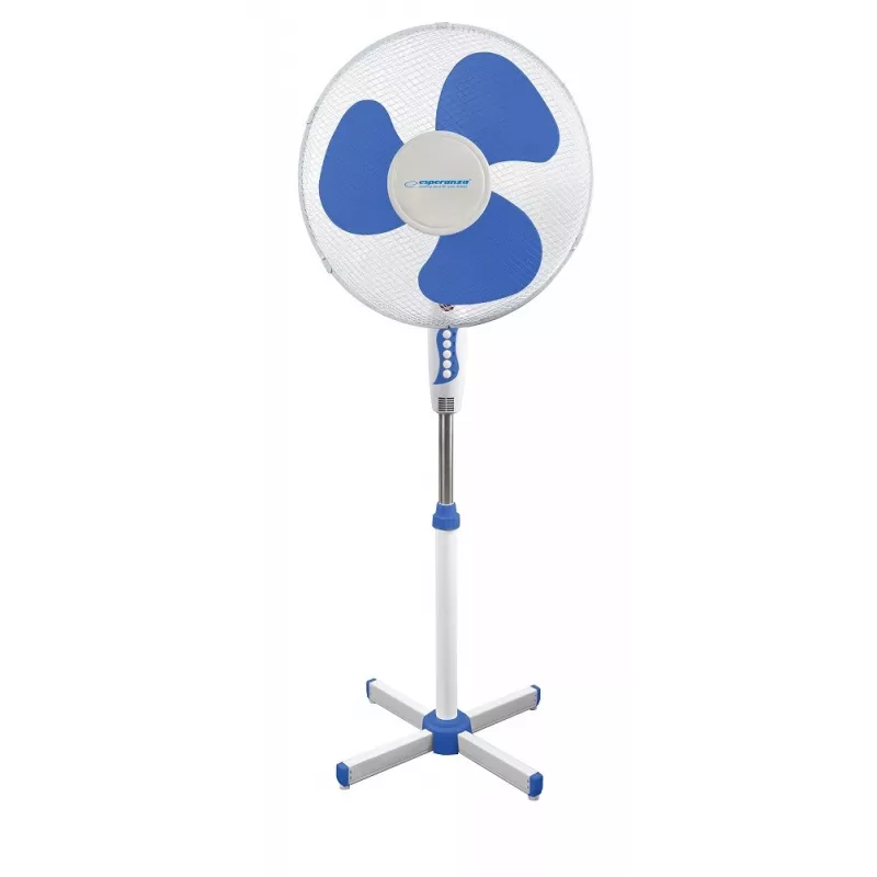 Haushalts-Ventilator ESPERANZA EHF001WB — 40 cm, 3 Geschwindigkeiten, Standgerät, höhenverstellbar, oszillierend