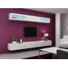 Cama Wohnzimmer-Schrankset VIGO 11 weiß/weiß glänzend