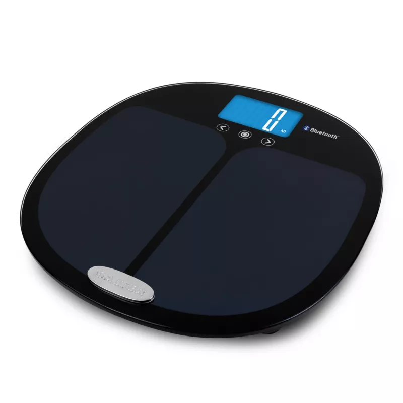 Personenwaage Salter 9192 BK3R Curve Bluetooth Smart Analyzer