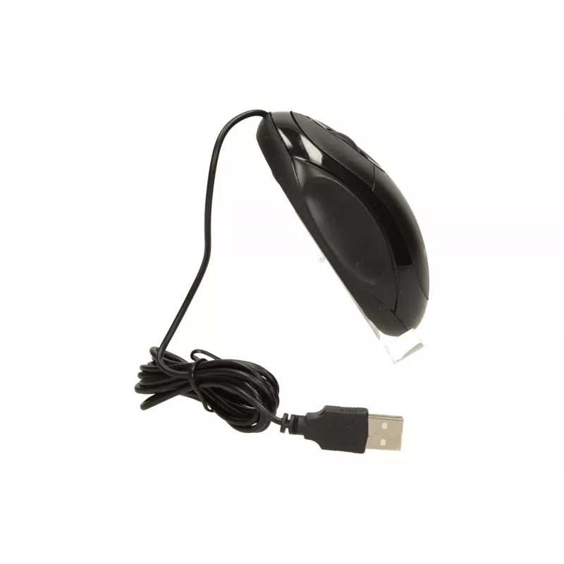 Logic Lm-11 - Maus - optisch - kabelgebunden - USB - Schwarz