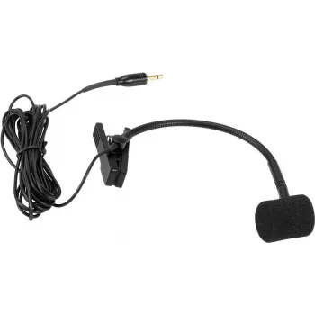 Mikrofon für drahtlosen Bodypack-Sender Omnitronic 13063460 — Instrumentenmikrofon für Blas-/Blech-/Holzblasinstrumente