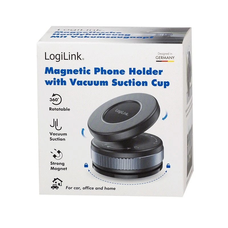 Magnetischer Smartphone-Halter mit Vakuumsaugnapf