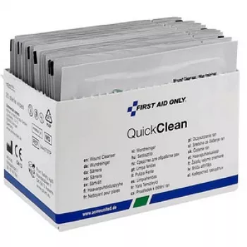Wundreinigungstücher First Aid Only P-44029, steril 20,0 x 12,5 cm, Einmalgebrauch