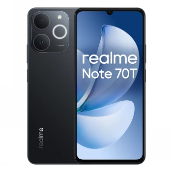 Smartphone realme Note 70T 6.74 Zoll 128 GB Schwarz