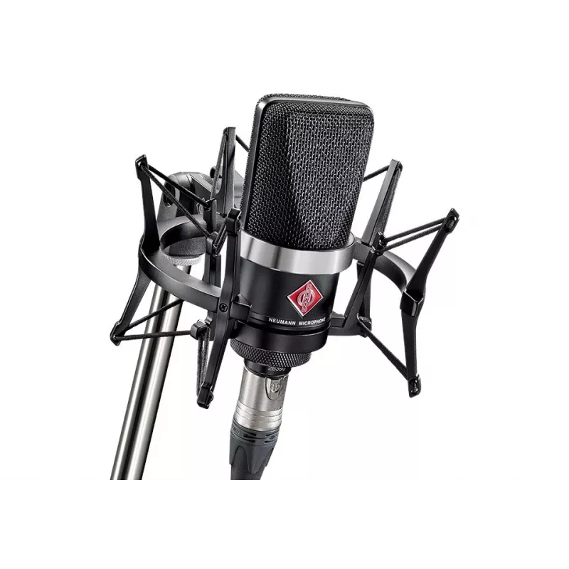 Neumann TLM 102 MT Studio-Set – Großmembran-Kondensatormikrofon mit Spinne, schwarz
