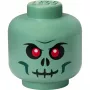LEGO Storage Head Skeleton, Aufbewahrungsbox schwarz/rot, groß