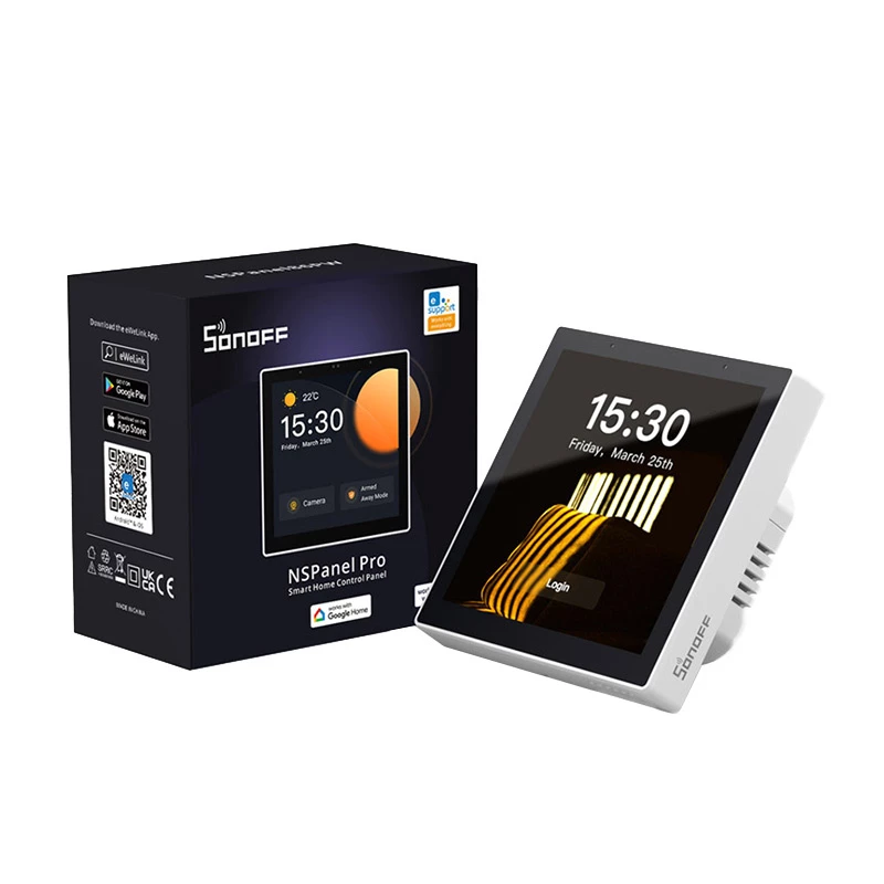 Sonoff NSPanel Pro WLAN-Wandschalter Weiß