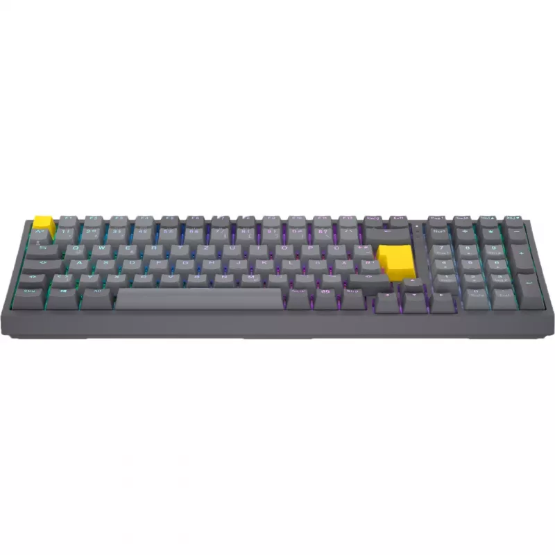 Celeris 1800, Gaming-Tastatur Grau, DE-Layout, ENDORFY Gelb by Gateron