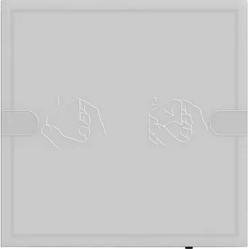 GIRA Tastsensor 4 Komfort 1-fach KNX TS4 Anthrazit 5001028