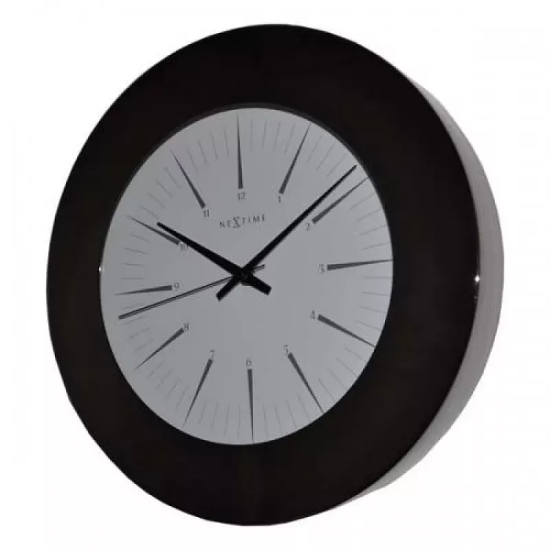 NeXtime Uhr 2945 Colt, Ø 45 cm, Wand, Schwarz