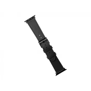 Lederarmband für Apple Watch FIXED FIXLST-434-BK — schwarz, Ersatzband