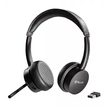 Headset Tellur Voice Pro Wireless Call-Center-Headset Schwarz TLL411007