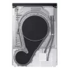 Samsung Trockner DV90DG52A0ABLE, schwarz, SpaceMax, Hygiene-Pflege, 9 kg, A+++, Wärmepumpe, Schwarz