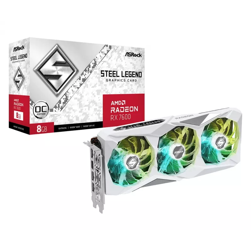 ASRock Radeon RX 7600 SL 8GB GDDR6 Grafikkarte